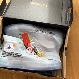 Off-white converse size 11